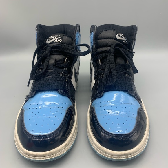Jordan 1 Retro High OG Blue Chill Women Size 8.5 - Picture 3 of 7